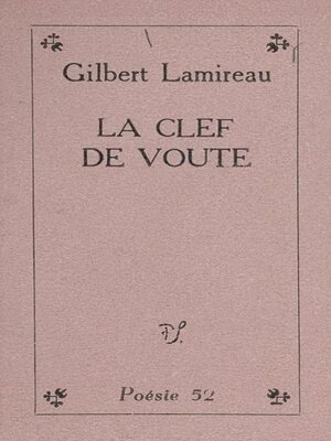 cover image of La clef de voûte